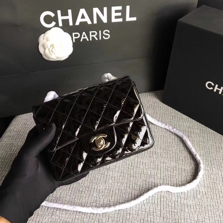 Chanel Classic Flap mini Bag Original Leather A1115 Black