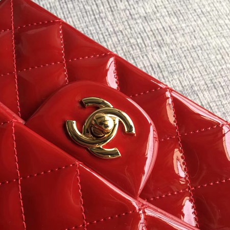 Chanel Classic Flap mini Bag Original Leather A1115 Red