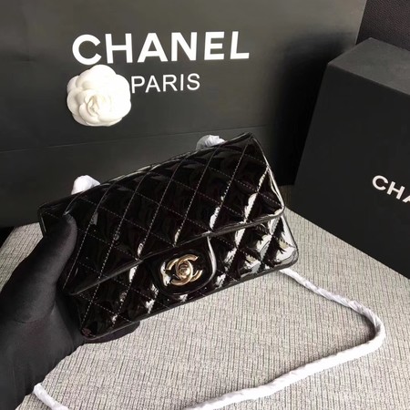 Chanel Classic Flap mini Bag Original Leather A1117 Black