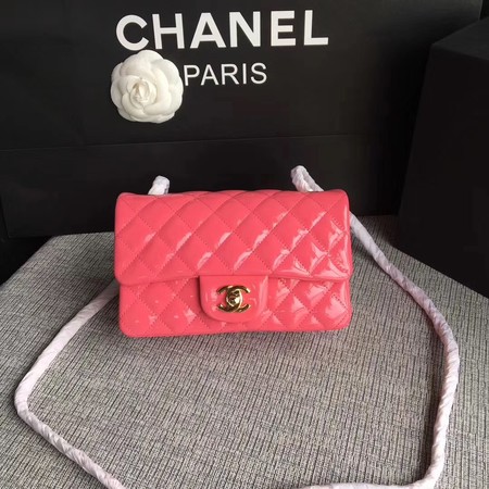 Chanel Classic Flap mini Bag Original Leather A1117 Pink