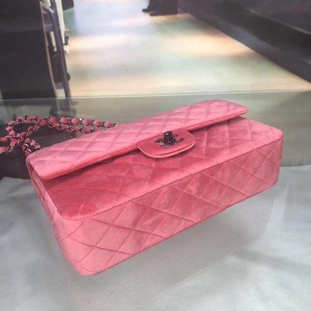 Chanel 2.55 Series Flap Bags Original Velet A1112 Pink