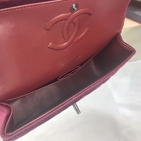 Chanel 2.55 Series Flap Bags Original Velet A1112 Purple