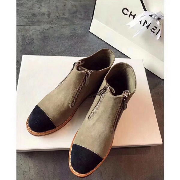 Chanel Ankle Boot CH2250 Apricot