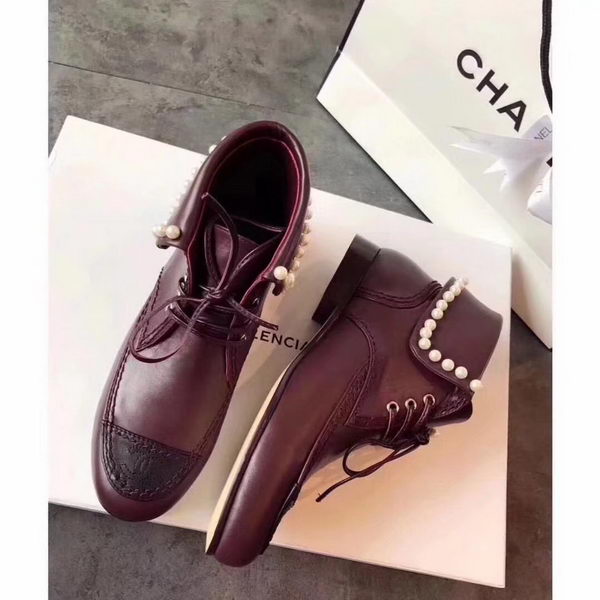 Chanel Casual Shoes CH2237 Wine