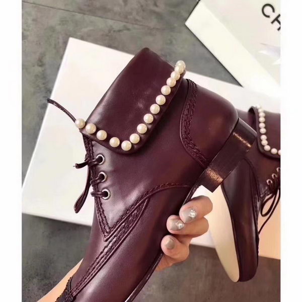 Chanel Casual Shoes CH2237 Wine