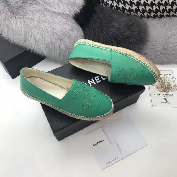 Chanel Casual Shoes CH2241 Green