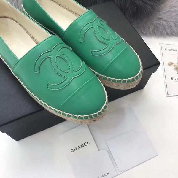 Chanel Casual Shoes CH2241 Green