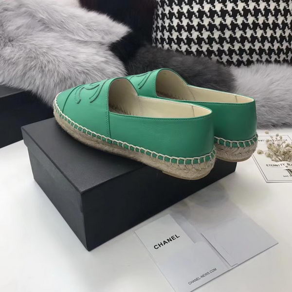 Chanel Casual Shoes CH2241 Green