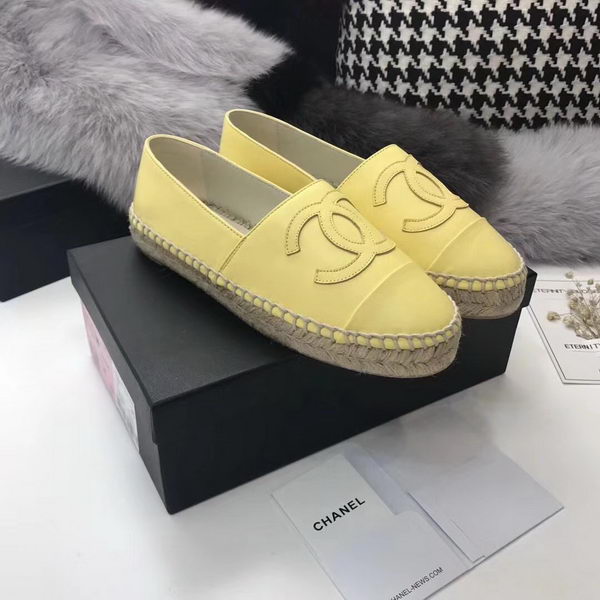 Chanel Casual Shoes CH2241 Yellow