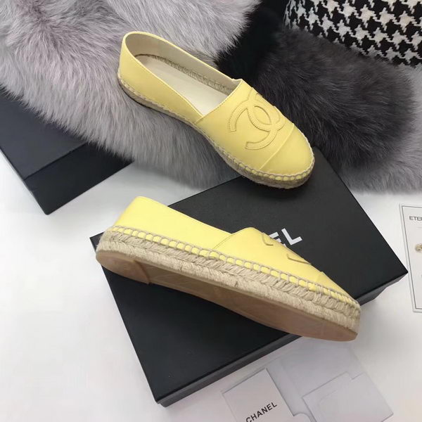 Chanel Casual Shoes CH2241 Yellow