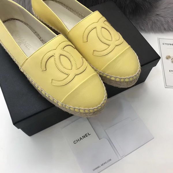 Chanel Casual Shoes CH2241 Yellow