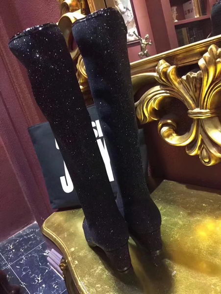 Chanel Knee Boot CH2240 Black