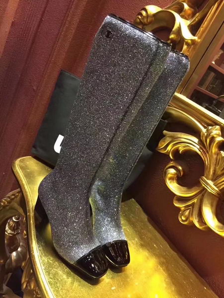 Chanel Knee Boot CH2240 Purple