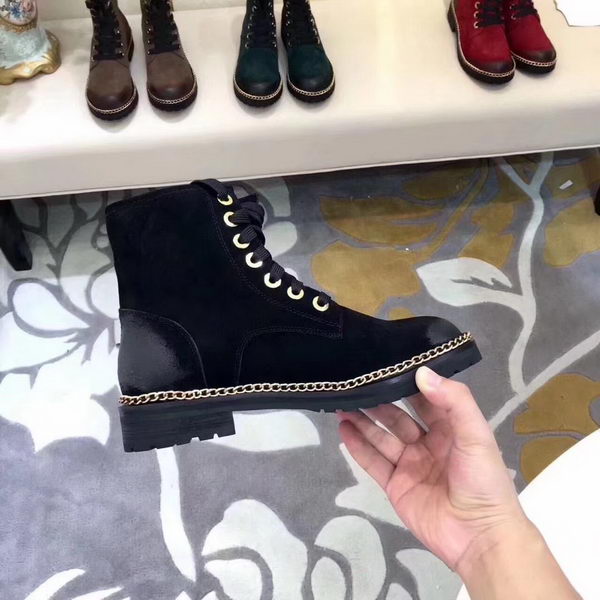 Chanel Martens Shoes CH2245 Black