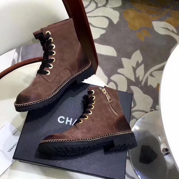 Chanel Martens Shoes CH2245 Brown