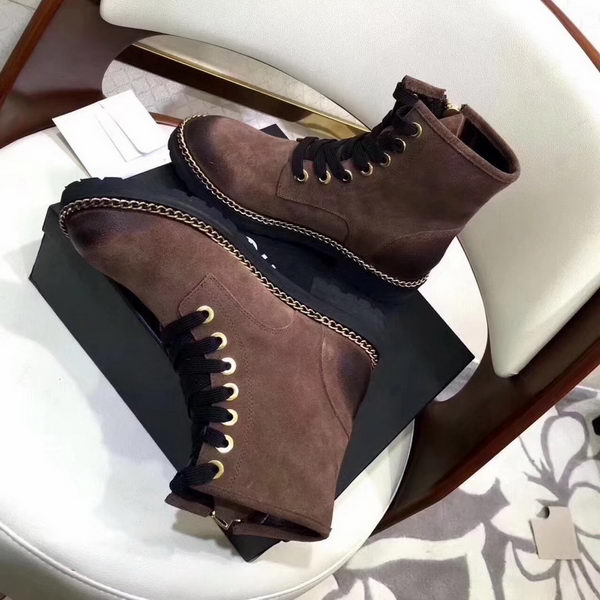 Chanel Martens Shoes CH2245 Brown