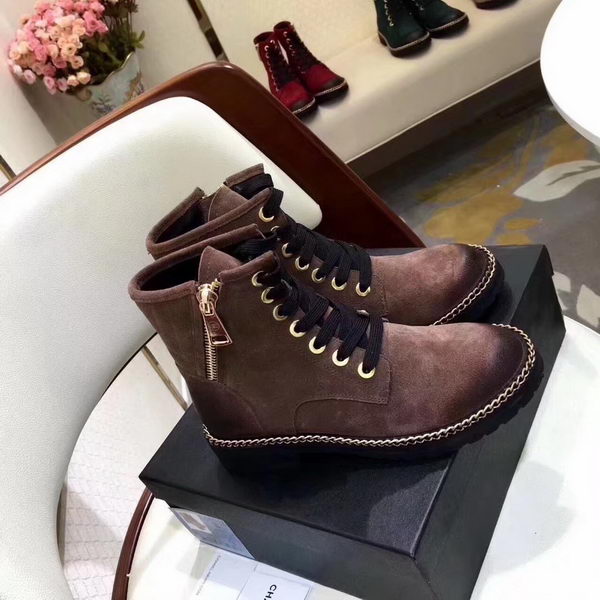 Chanel Martens Shoes CH2245 Brown