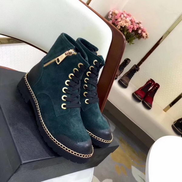 Chanel Martens Shoes CH2245 Green