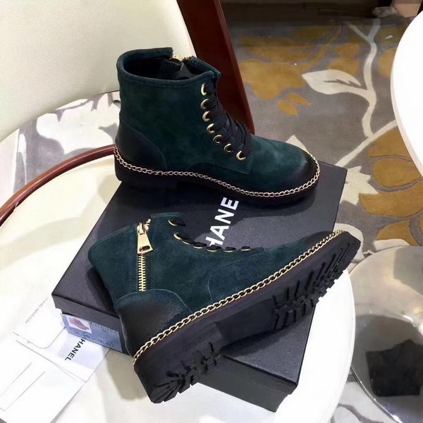 Chanel Martens Shoes CH2245 Green