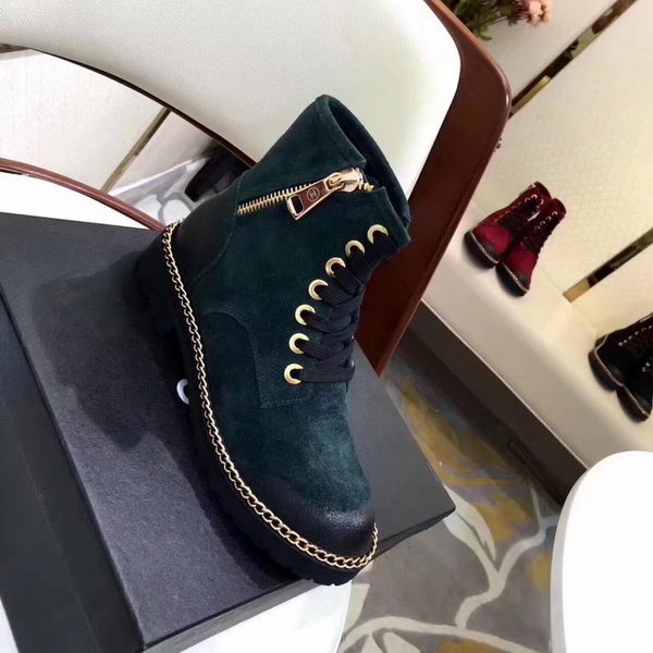 Chanel Martens Shoes CH2245 Green