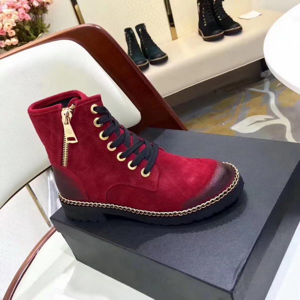 Chanel Martens Shoes CH2245 Red