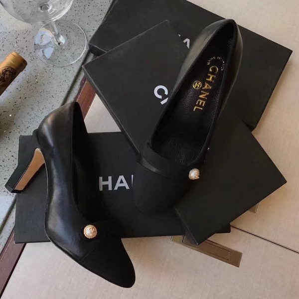 Chanel Pump 80mm CH2231 Black