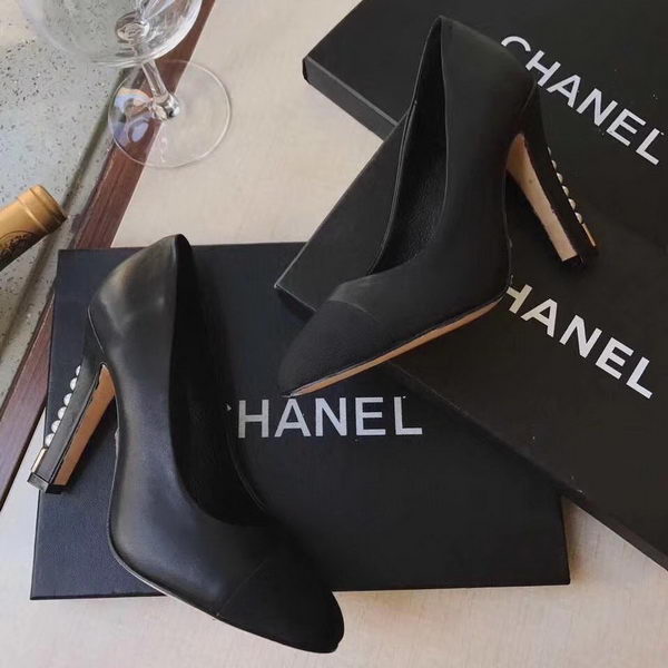 Chanel Pump 80mm CH2234 Black