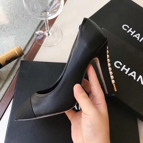 Chanel Pump 80mm CH2234 Black