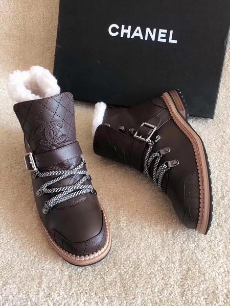 Chanel Snow Boot CH2243 Brown