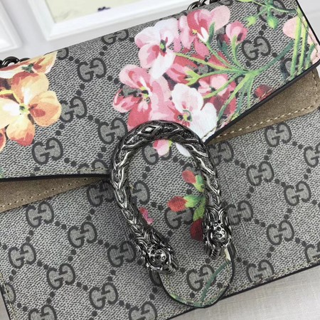 Gucci Mini Dionysus GG Canvas Shoulder Bag 421970 Khaki