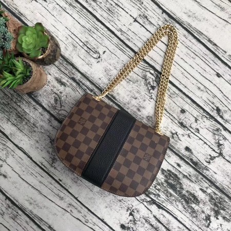 Louis Vuitton Damier Ebene Canvas WIGHT N64419 Black