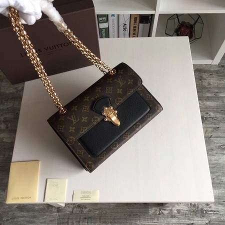 Louis Vuitton Monogram Canvas VICTOIRE M41730 Black