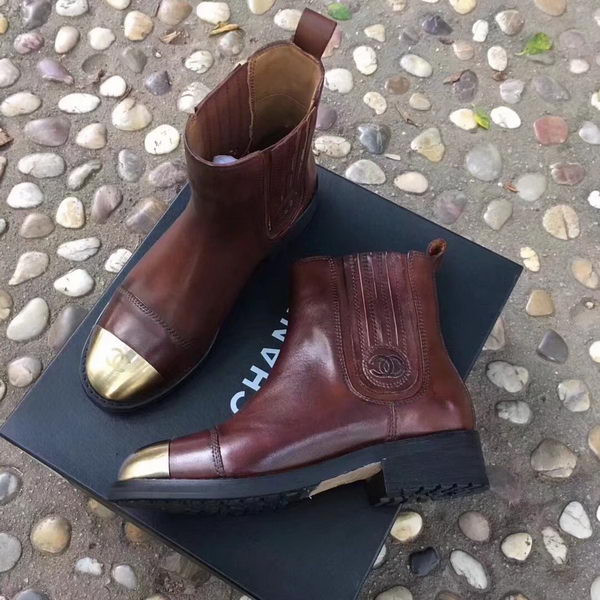 Chanel Ankle Boot CH2247 Brown