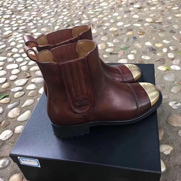 Chanel Ankle Boot CH2247 Brown