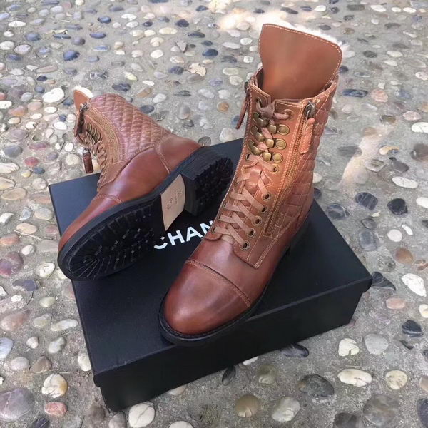 Chanel Ankle Boot CH2249 Brown