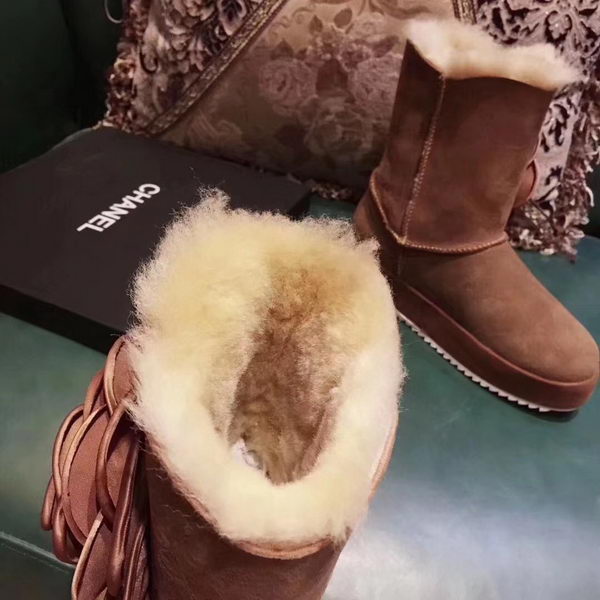 Chanel Snow Boot CH2256 Brown