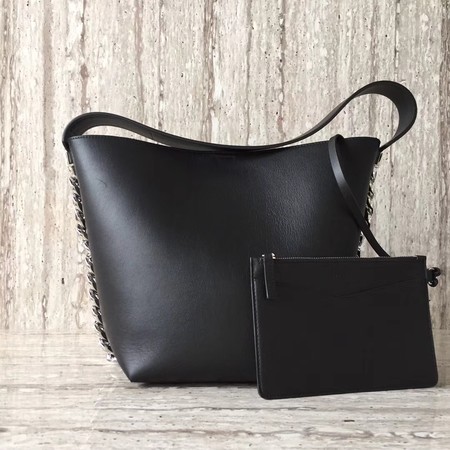 Givenchy Saddle Bag Calfskin Leather G06634 Black