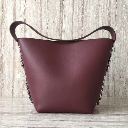 Givenchy Saddle Bag Calfskin Leather G06634 Wine