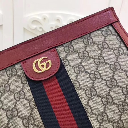 Gucci Ophidia GG Small Shoulder Bag 503877 Red