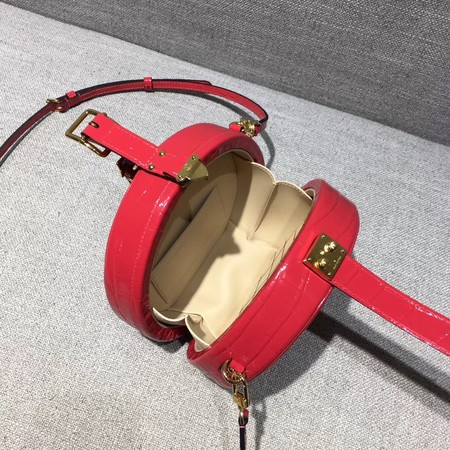 Louis Vuitton Croco Leather PETITE BOITE CHAPEAU M43516 Red