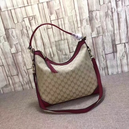 Gucci Miss GG Original GG Hobo Bag 326514 Red