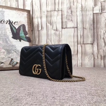 Gucci GG Marmont Mini Bag 488426 Black