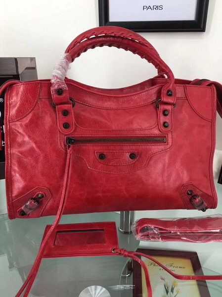 Balenciaga Classic City Bags B084332 Red