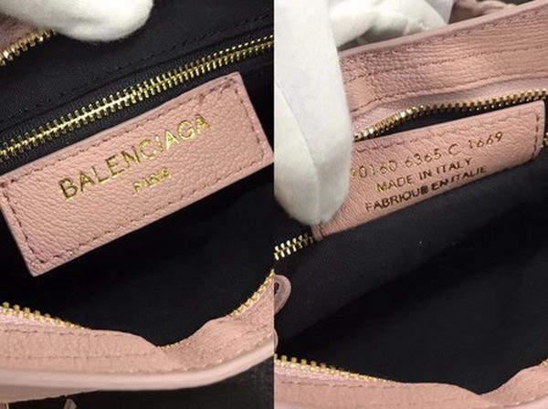 Balenciaga Giant City Gold Studs Handbag B084335 Pink