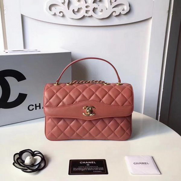 Chanel Classic Shoulder Bag Original Sheepskin Leather A57028 Pink