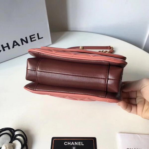 Chanel Classic Shoulder Bag Original Sheepskin Leather A57029 Pink