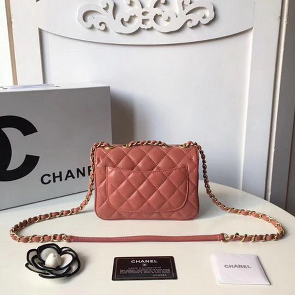 Chanel Classic Shoulder Bag Original Sheepskin Leather A57029 Pink