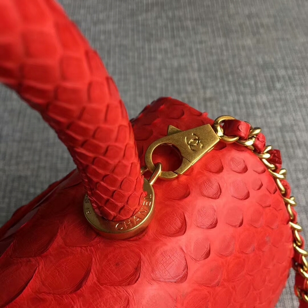 Chanel Original Python Leather Tote Bag 8119K