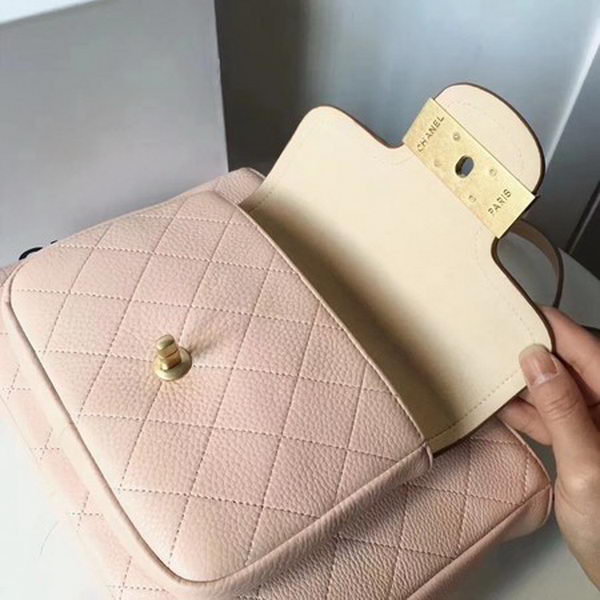 Chanel Shoulder Bag Original Deerskin Leather A57219 Pink