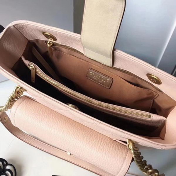 Chanel Shoulder Bag Original Deerskin Leather A57219 Pink